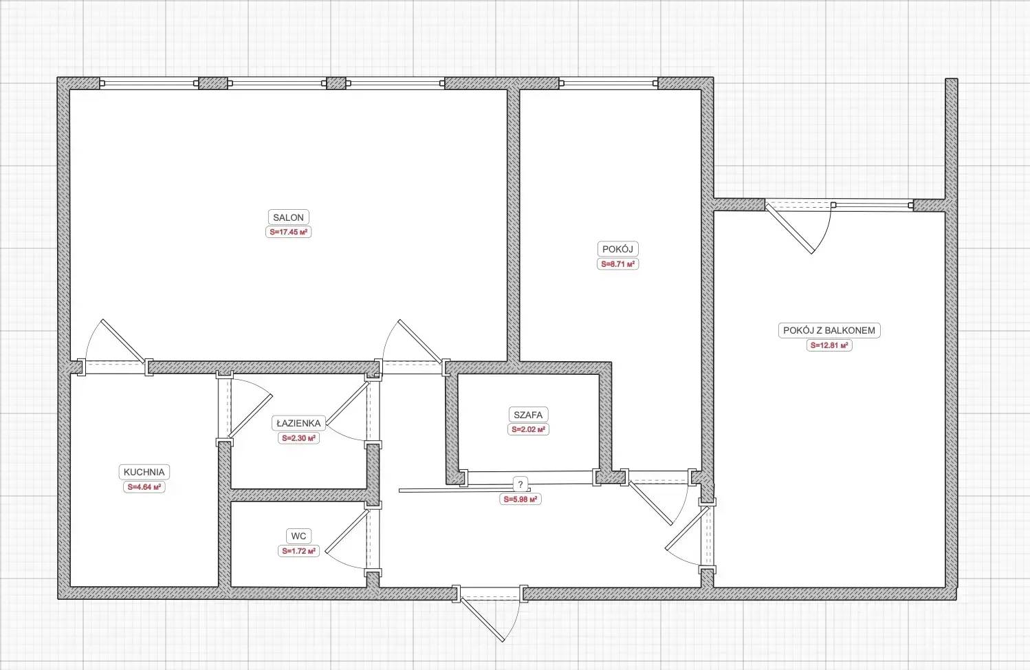 3 pokoje do własnej aranżacji I Osada Jana 4